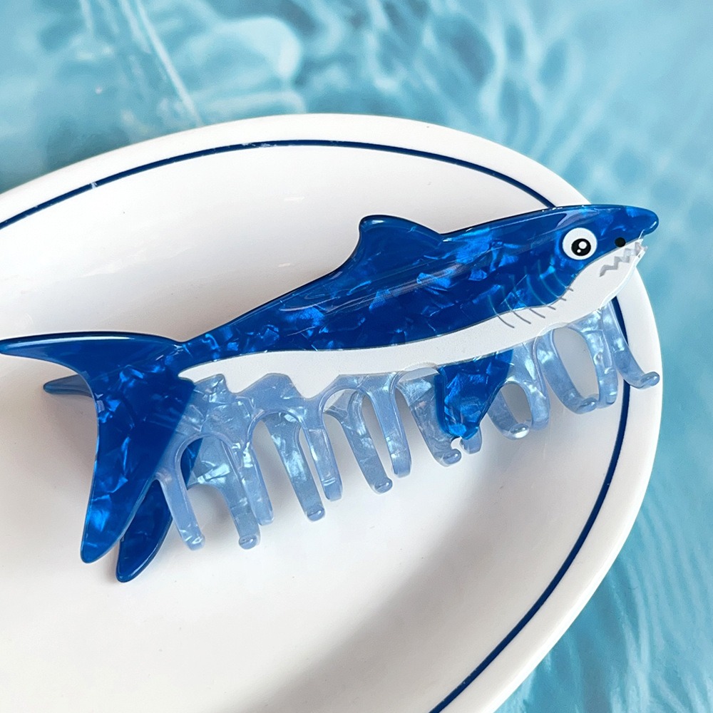 Lifestyle In Korean - Hairpin Ocean Animal Hair Claw Goldfish