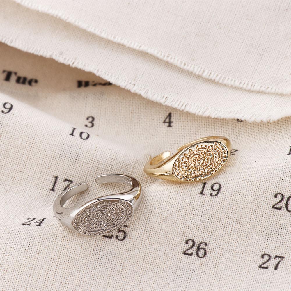 Minimalist Sun Moon Pattern Ri - Korean Daily Lifestyle review and price