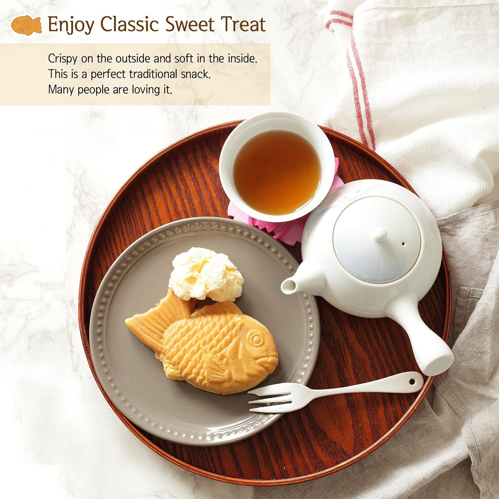 Taiyaki Cooking Bakeware Taiya - Tteokbokki Rice Cake review and price