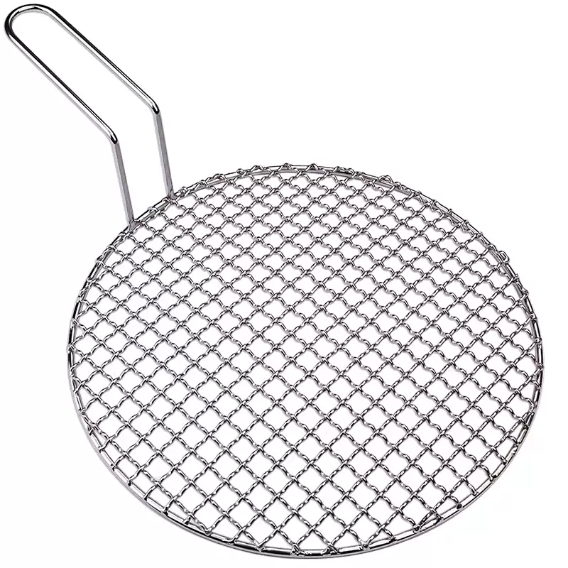 Round Stainless Steel Wire Mes - Korean Bbq Grill review and price