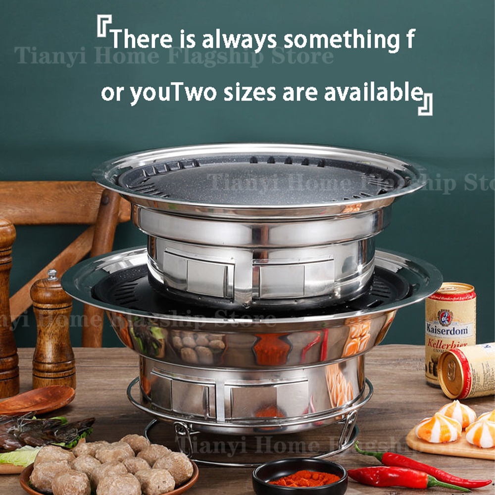 Stainless Steel Charcoal Grill - Korean Bbq Grill review and price