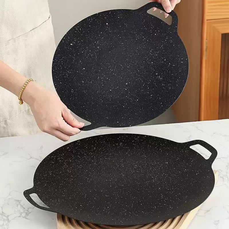 Thin Korean Grill Pan,Round BB - Korean Bbq Grill review and price
